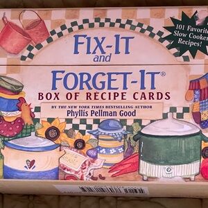 Fix-It and Forget-It Recipe Cards